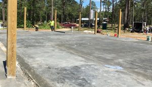 Concrete Paving Project in Savannah Georgia