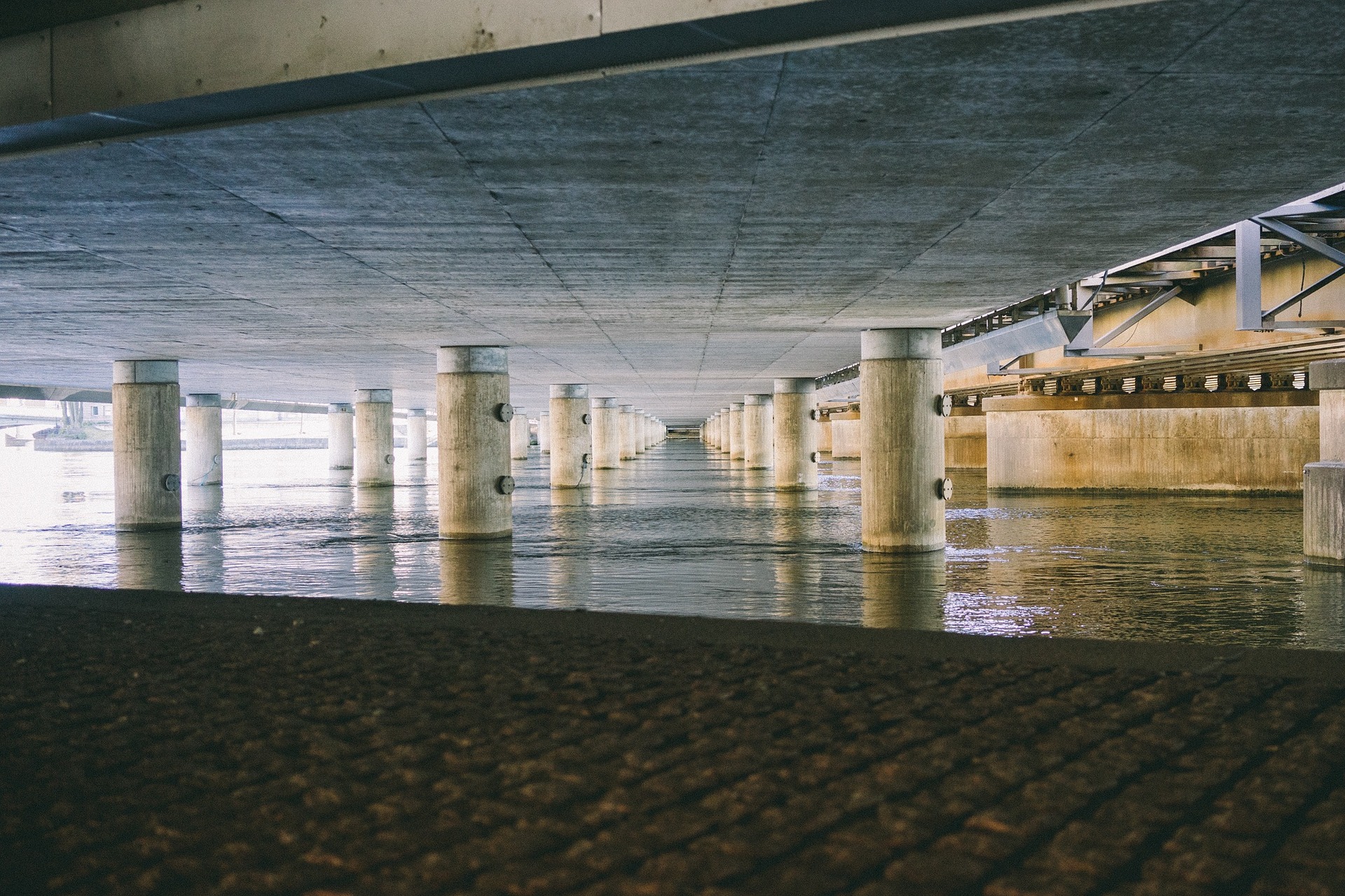 Under the bridge